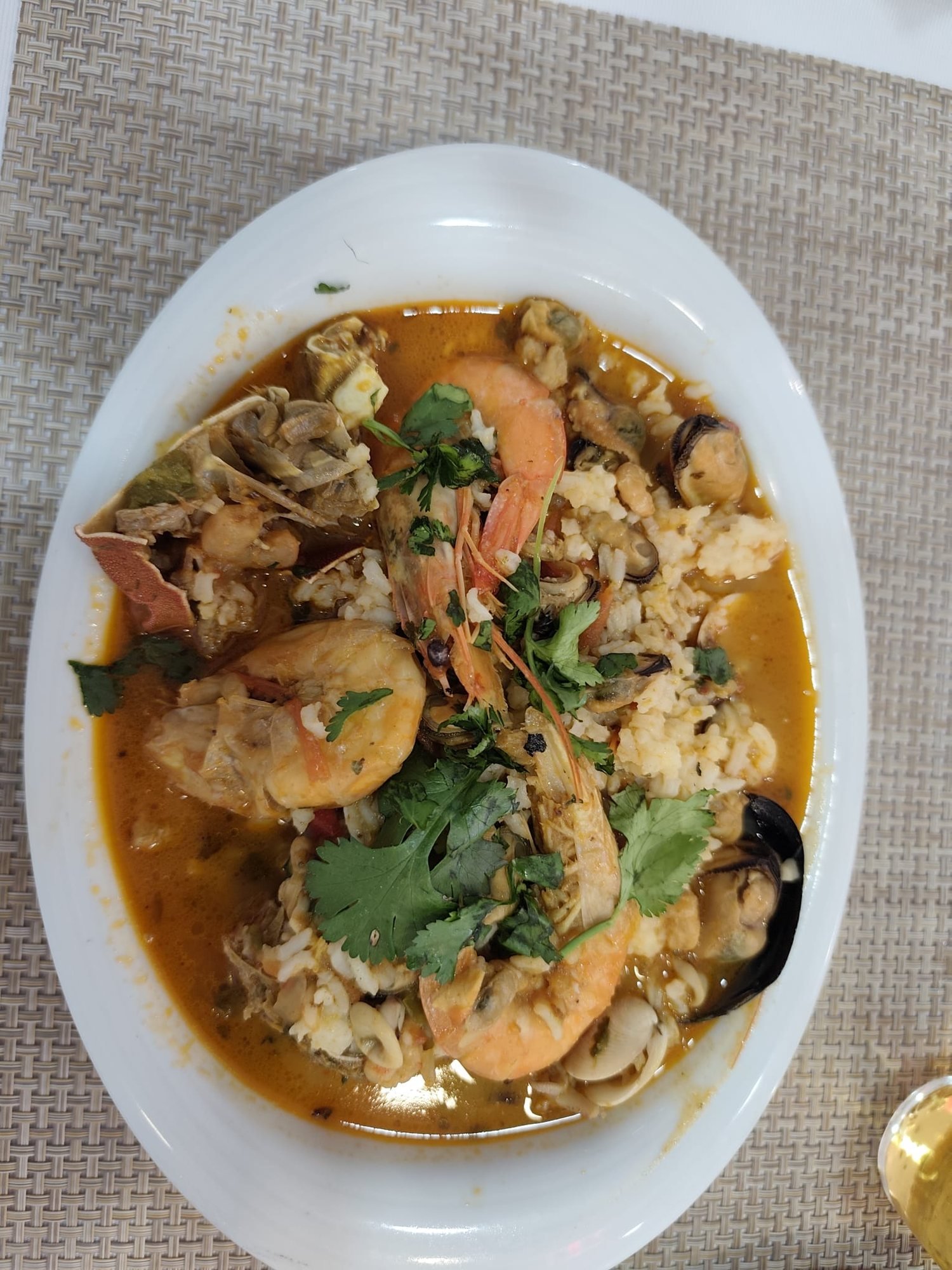Arroz de marisco para partilhar